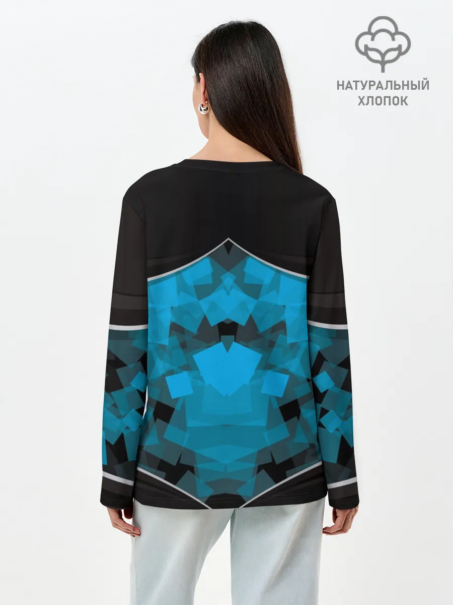 Лонгслив женский. Хлопок / PUBG Steel Armor