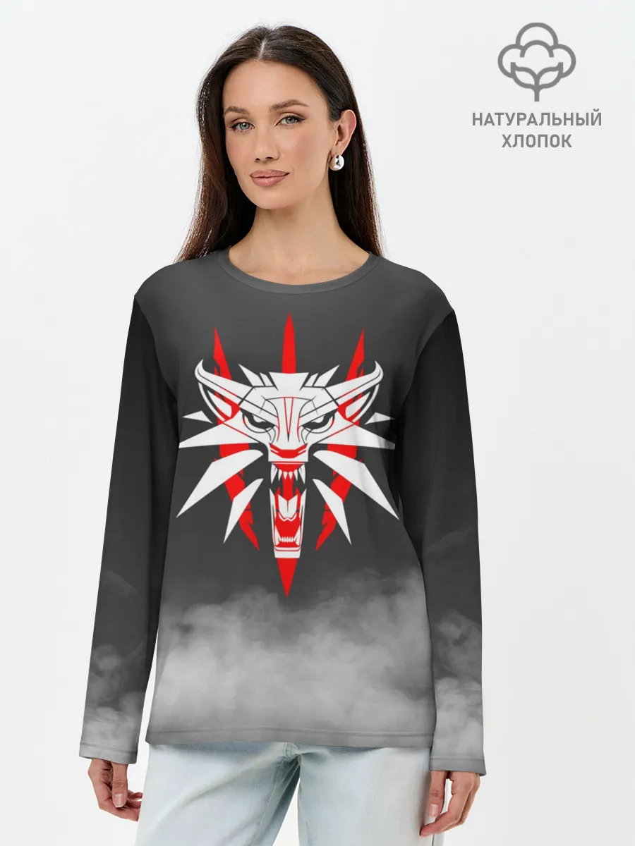 Лонгслив женский. Хлопок / THE WITCHER 3