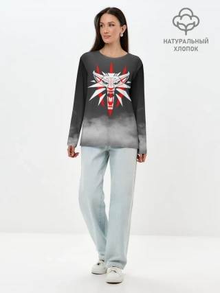 Лонгслив женский. Хлопок / THE WITCHER 3