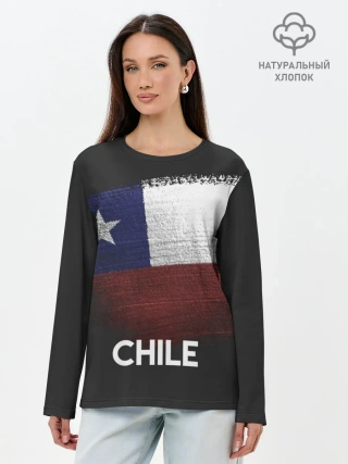 Лонгслив женский. Хлопок / Chile