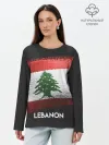 Лонгслив женский. Хлопок / LEBANON