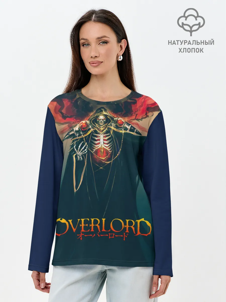 Лонгслив женский. Хлопок / Momonga Overlord