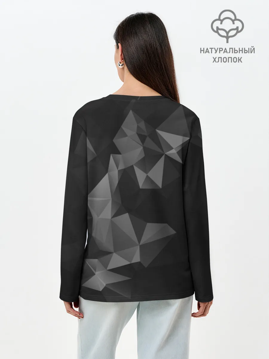 Лонгслив женский. Хлопок / KHABIB NURMAGOMEDOV.