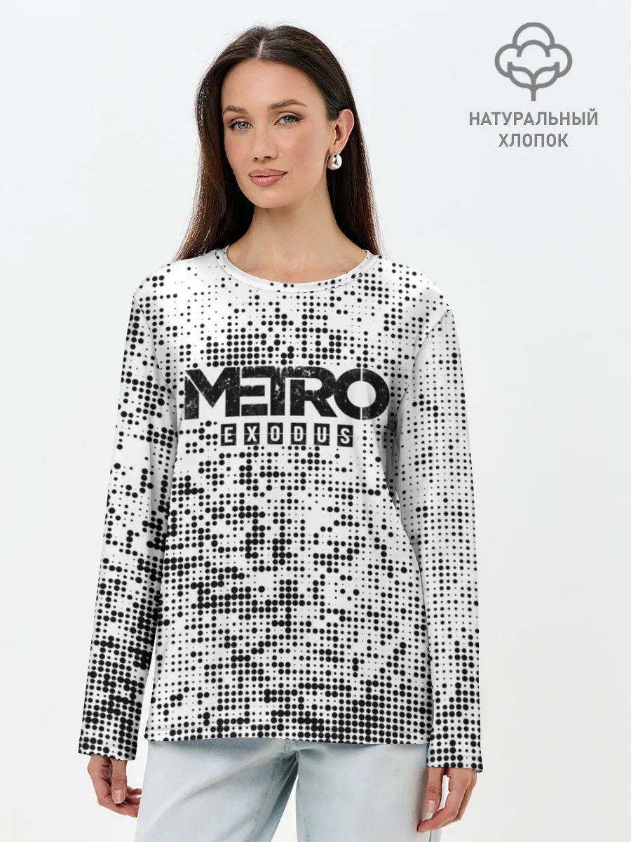 Лонгслив женский. Хлопок / METRO: Exodus