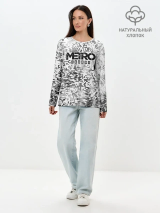 Лонгслив женский. Хлопок / METRO: Exodus