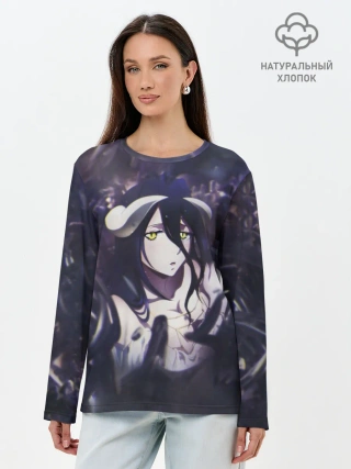 Лонгслив женский. Хлопок / Оверлорд аниме