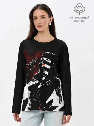 Лонгслив женский. Хлопок / Sin City - Ava Lord