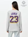 Лонгслив женский. Хлопок / James 18-19 third LA Lakers