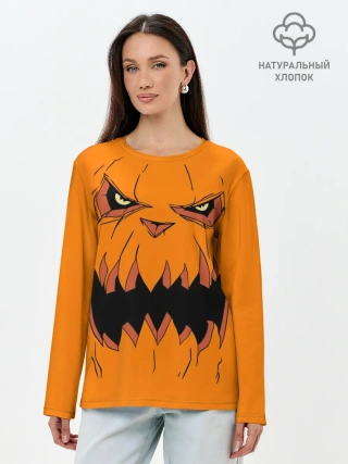 Лонгслив женский. Хлопок / Halloween