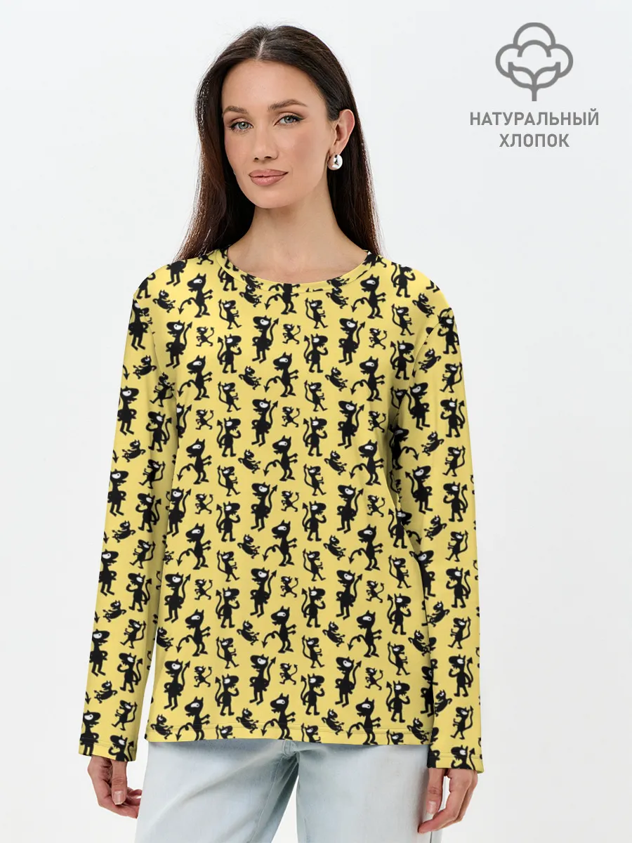 Лонгслив женский. Хлопок / Disenchantment. Luci