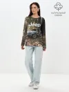 Лонгслив женский. Хлопок / Jeep