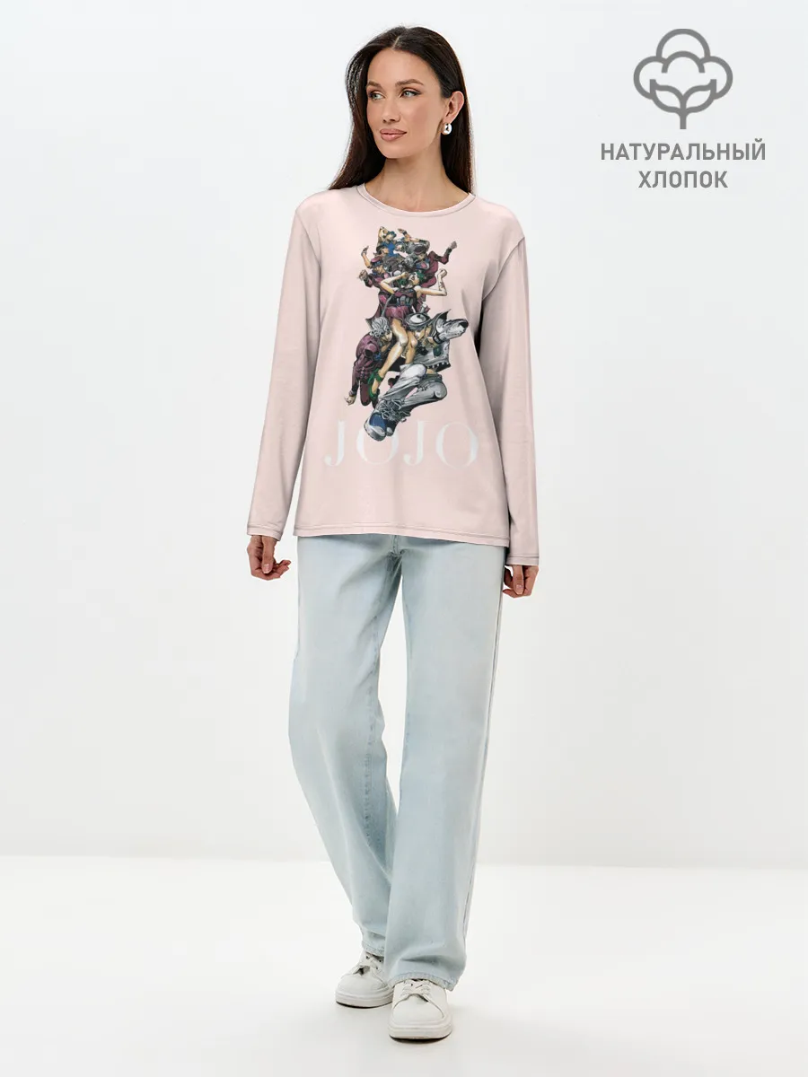 Лонгслив женский. Хлопок / JoJo_2