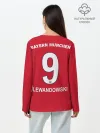 Лонгслив женский. Хлопок / Lewandowski home 18-19