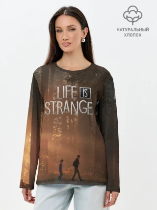 Лонгслив женский. Хлопок / Life is Strange 2