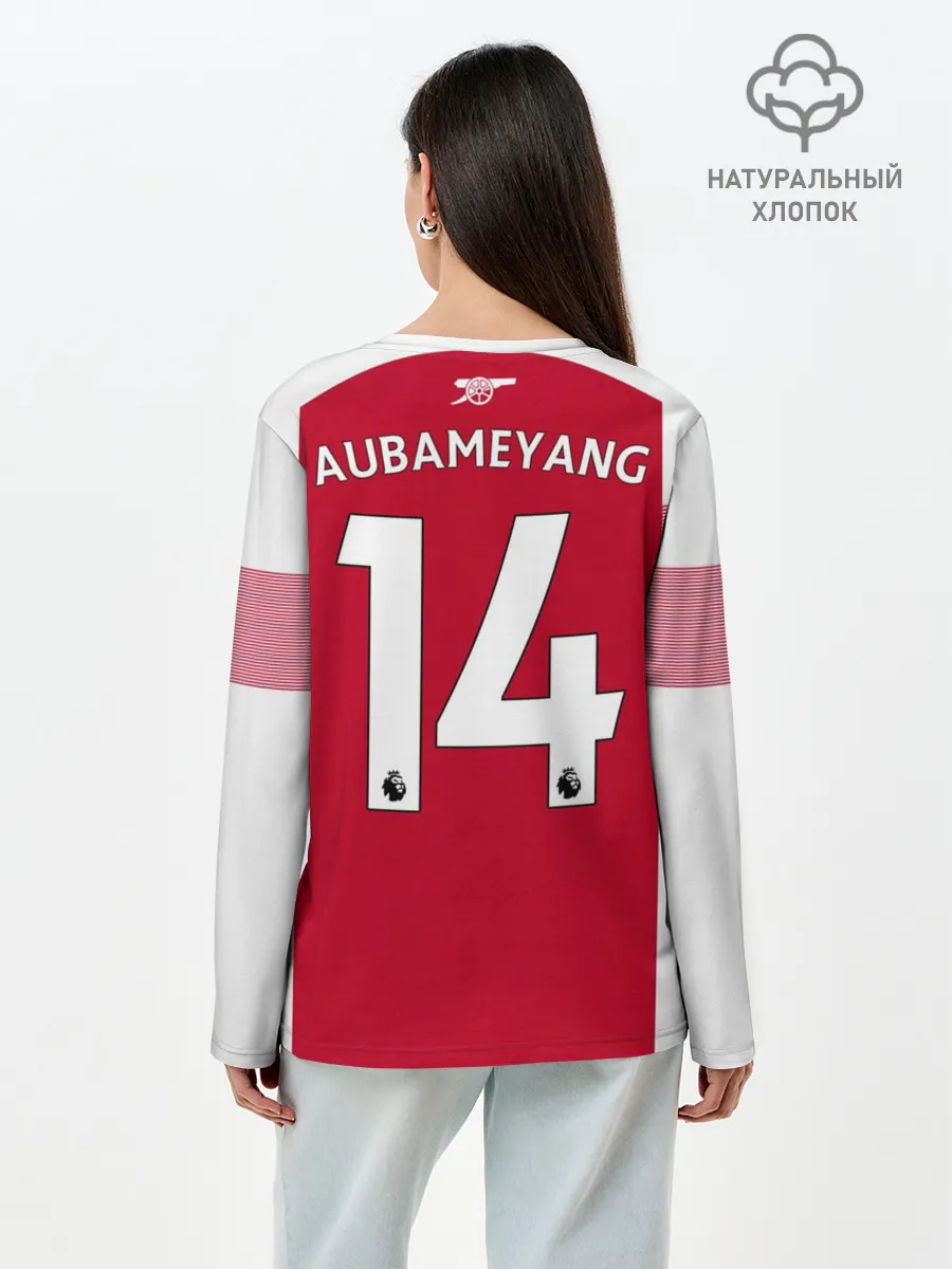 Лонгслив женский. Хлопок / Aubameyang home 18-19