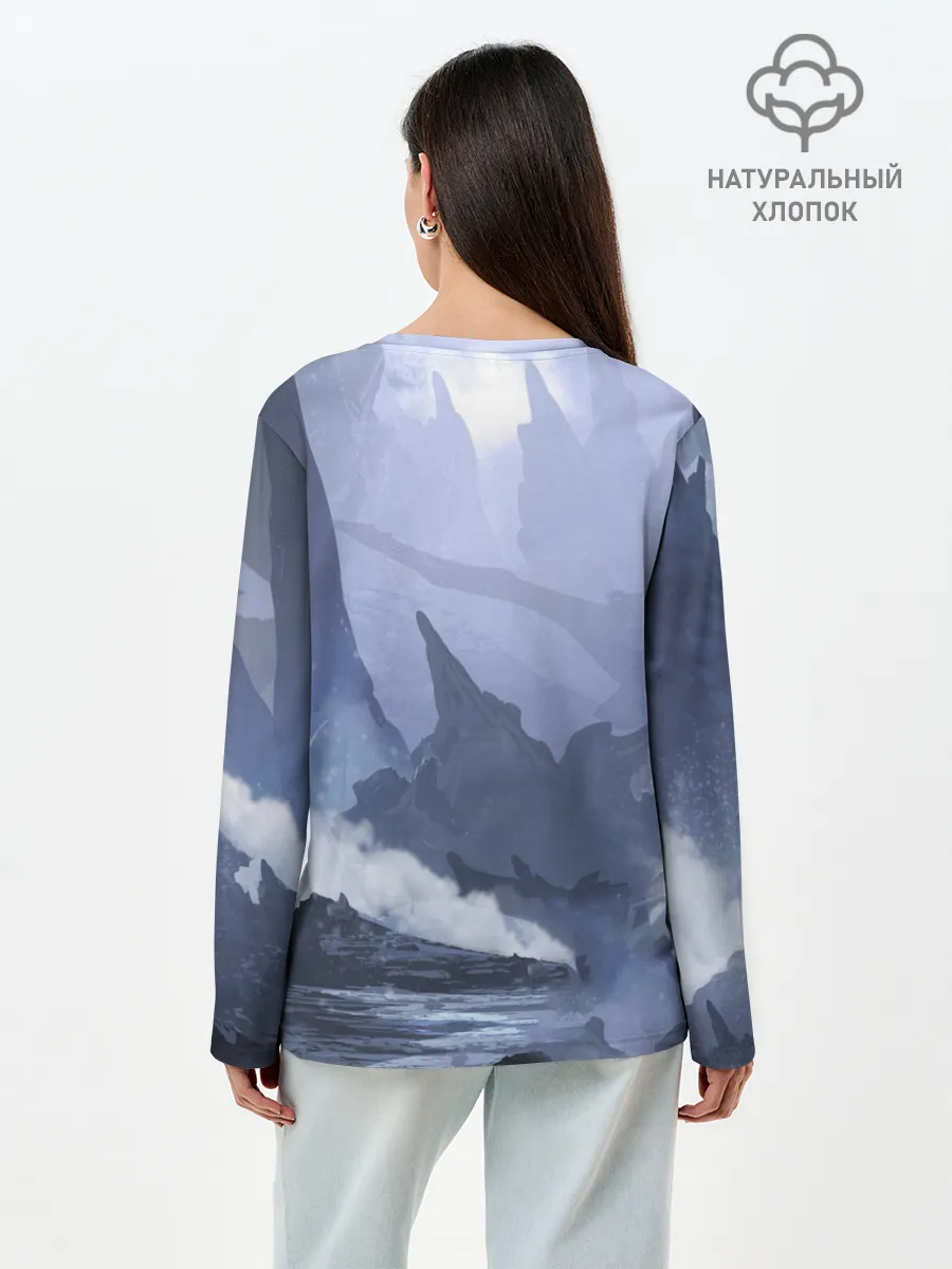 Лонгслив женский. Хлопок / THE ELDER SCROLLS 5 SKYRIM