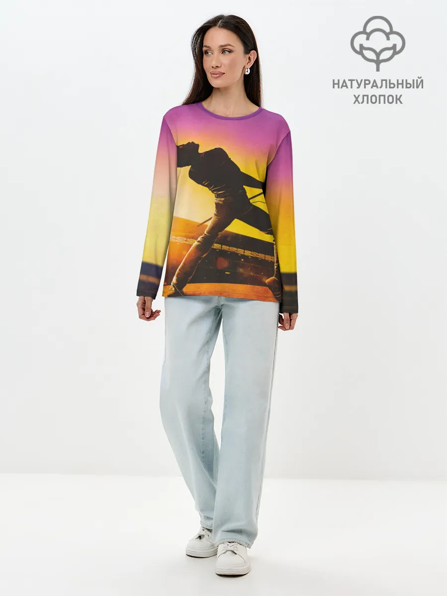 Лонгслив женский. Хлопок / Queen. Bohemian Rhapsody