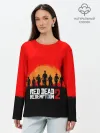 Лонгслив женский. Хлопок / Red Dead Redemption