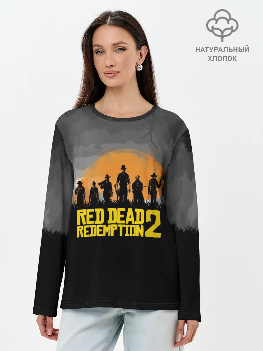 Лонгслив женский. Хлопок / RED DEAD REDEMPTION 2