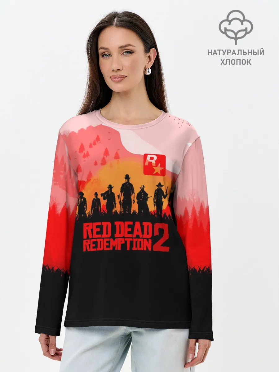Лонгслив женский. Хлопок / RED DEAD REDEMPTION 2