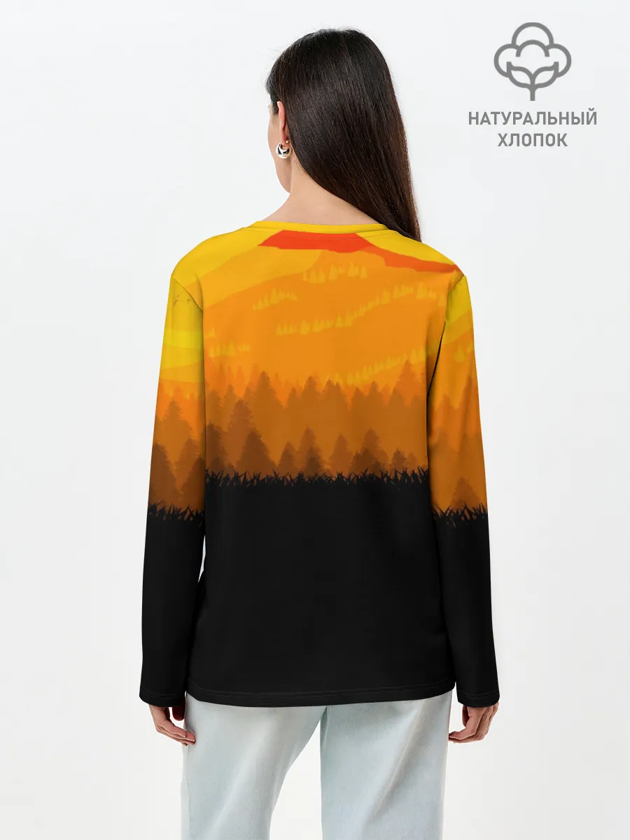 Лонгслив женский. Хлопок / RED DEAD REDEMPTION