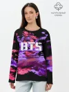 Лонгслив женский. Хлопок / BTS