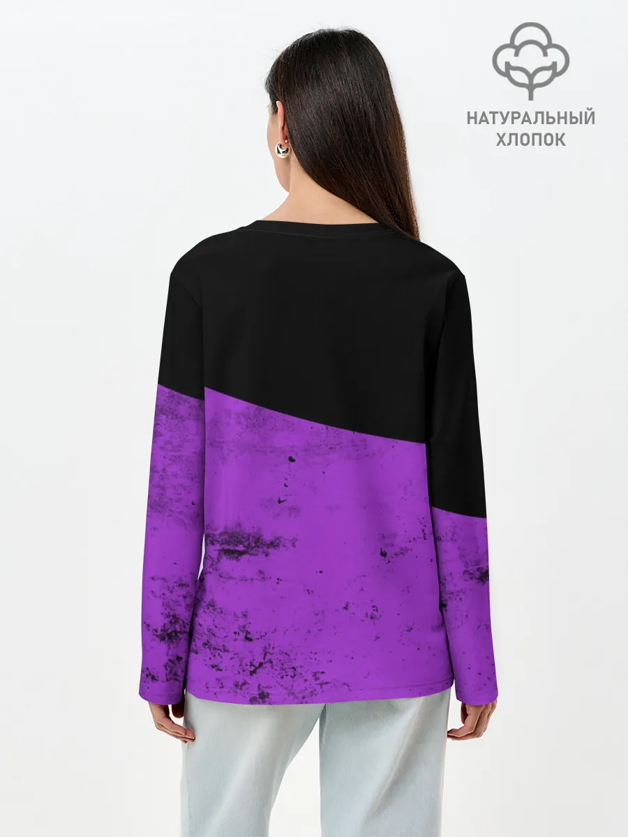 Лонгслив женский. Хлопок / Floss Like A Boss