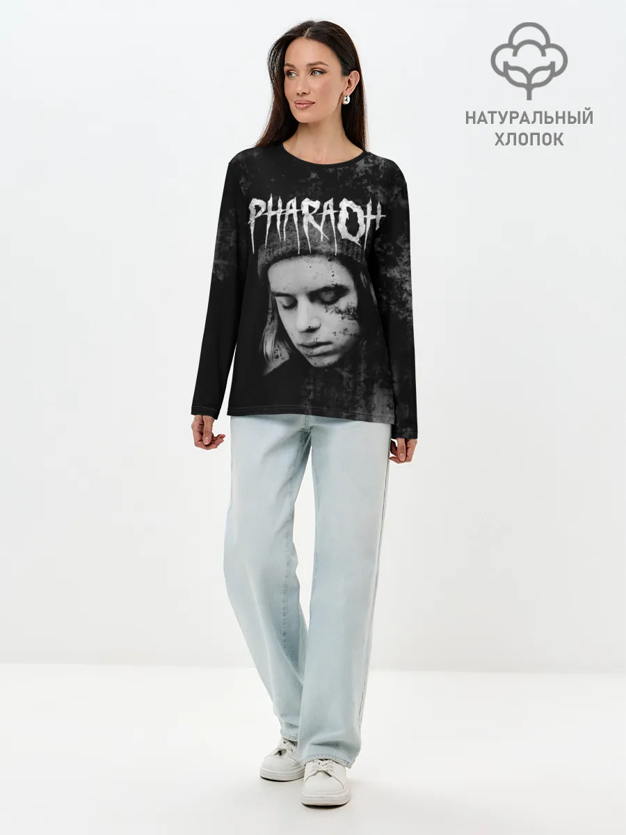 Лонгслив женский. Хлопок / PHARAOH