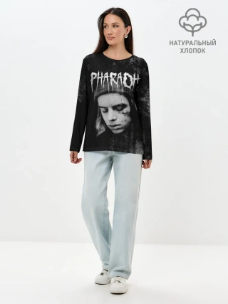 Лонгслив женский. Хлопок / PHARAOH