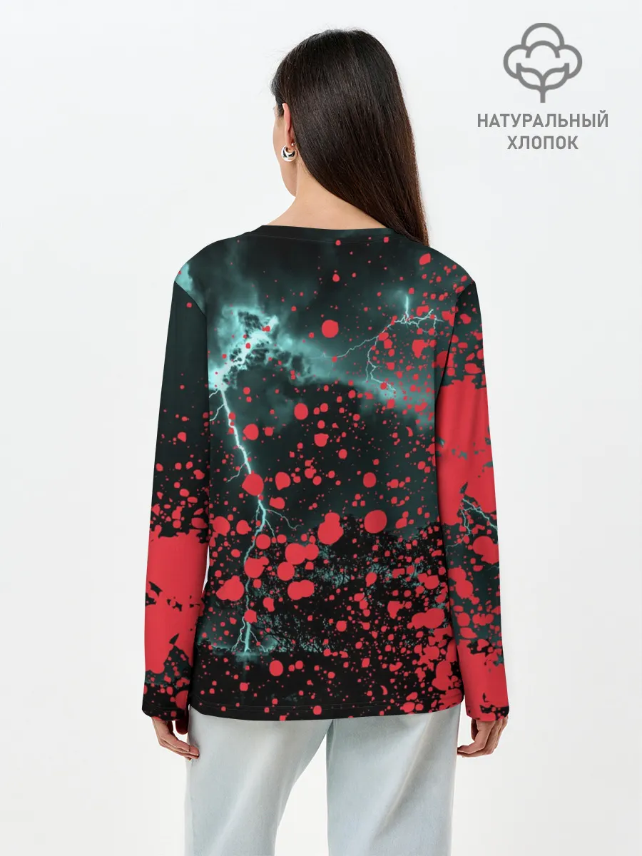 Лонгслив женский. Хлопок / DEAD BY DAYLIGHT