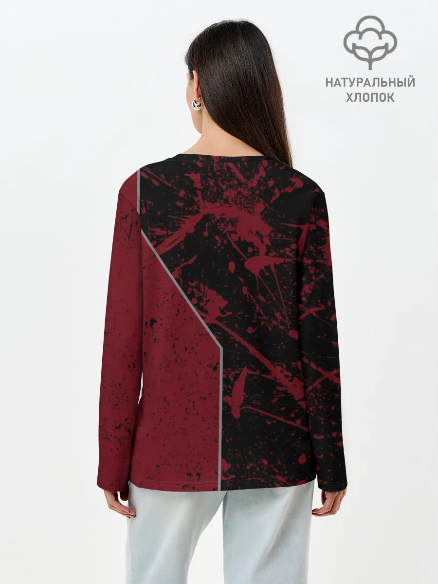 Лонгслив женский. Хлопок / Arctic Monkeys