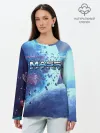 Лонгслив женский. Хлопок / MASS EFFECT