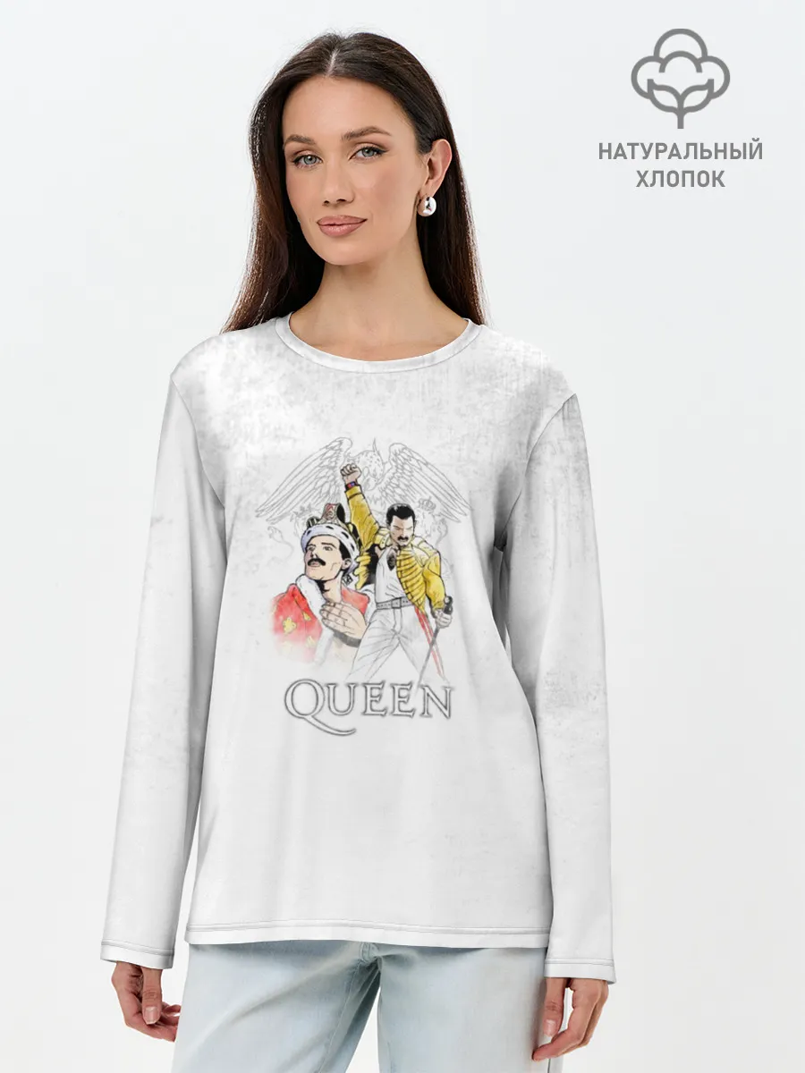 Лонгслив женский. Хлопок / Queen