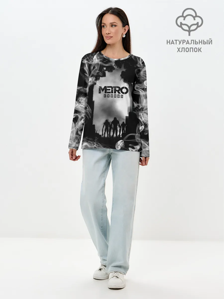 Лонгслив женский. Хлопок / Metro Exodus