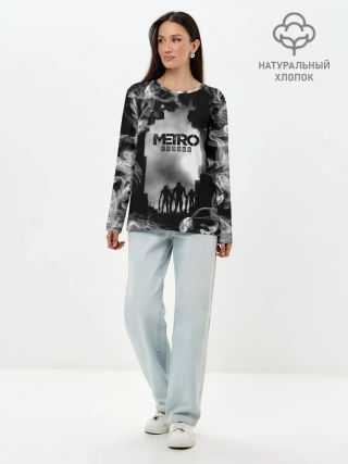 Лонгслив женский. Хлопок / Metro Exodus