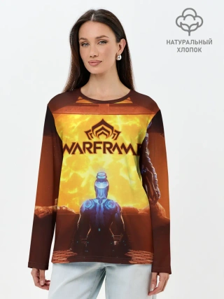 Лонгслив женский. Хлопок / Warframe