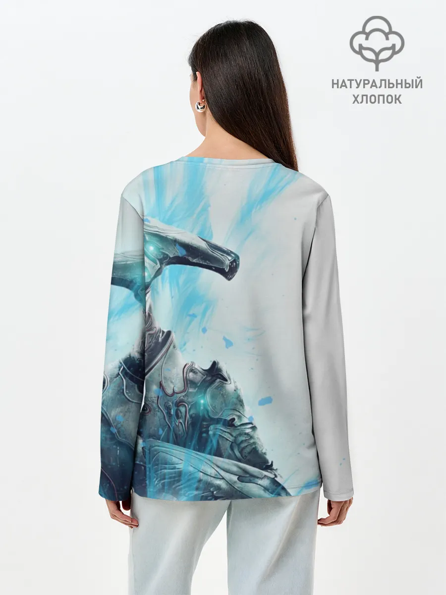 Лонгслив женский. Хлопок / Warframe