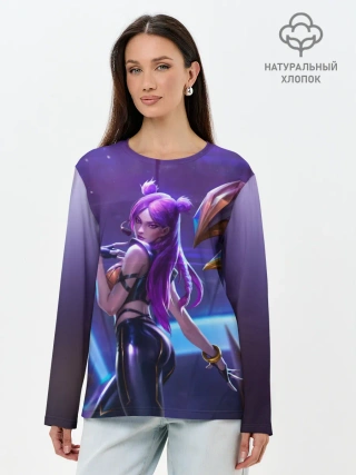 Лонгслив женский. Хлопок / KaiSa. KDA