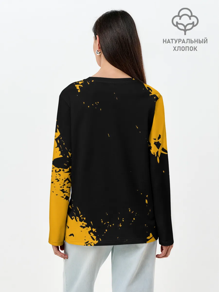 Лонгслив женский. Хлопок / PUBG | ПАБГ