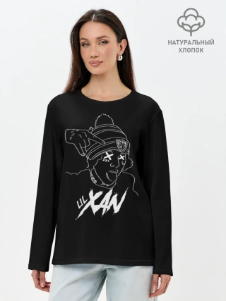 Лонгслив женский. Хлопок / Lil Xan