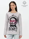 Лонгслив женский. Хлопок / BONES Sesh Team