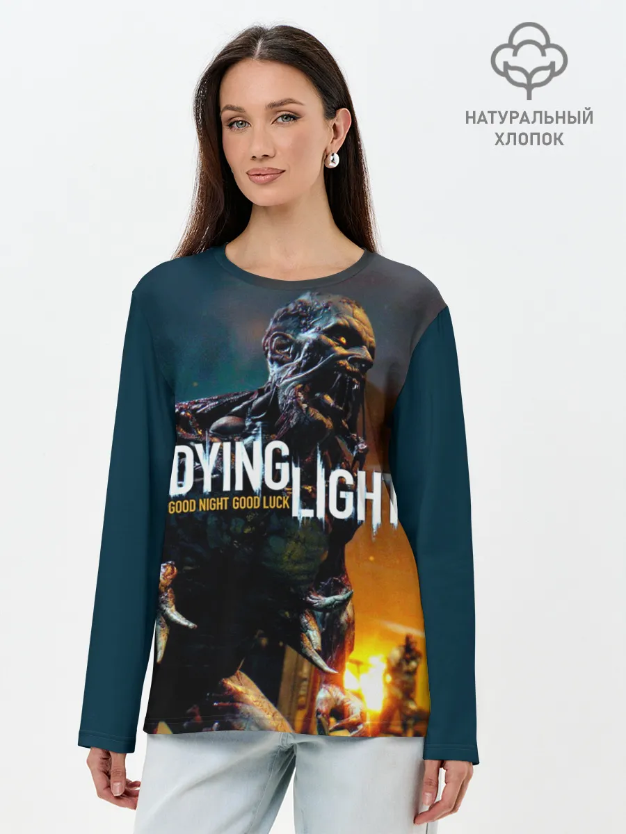 Лонгслив женский. Хлопок / Dying Light #3