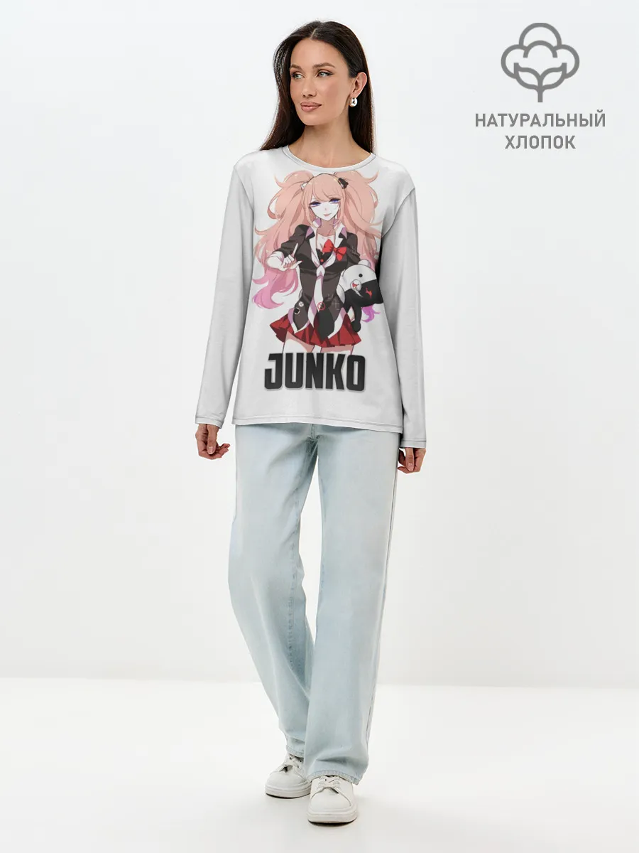 Лонгслив женский. Хлопок / Джунко