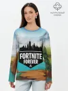Лонгслив женский. Хлопок / Fortnite Forever