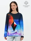 Лонгслив женский. Хлопок / NO MANS SKY