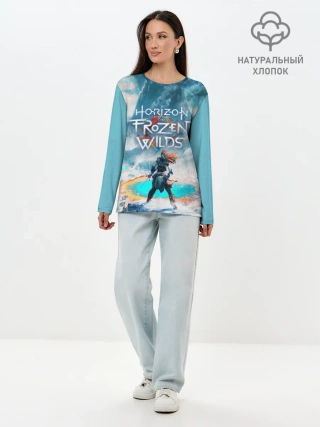 Лонгслив женский. Хлопок / HORIZON ZERO DAWN