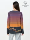 Лонгслив женский. Хлопок / STEPS TO SPACE
