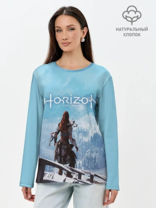 Лонгслив женский. Хлопок / HORIZON ZERO DAWN