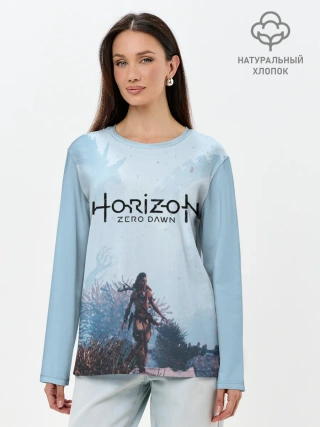 Лонгслив женский. Хлопок / Horizon Zero Dawn