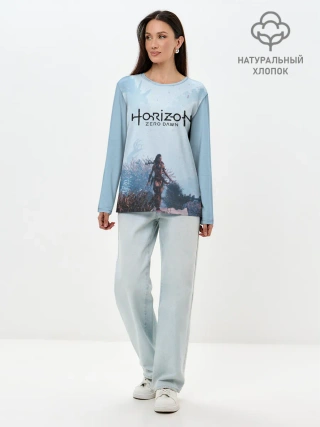 Лонгслив женский. Хлопок / Horizon Zero Dawn